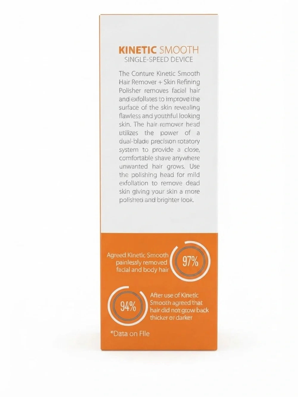 Conture by Luminess Kinetic Smooth Hair Remover & Skin Polisher NIB
